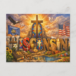 State of Grace Spiritual Postcard  Vykort