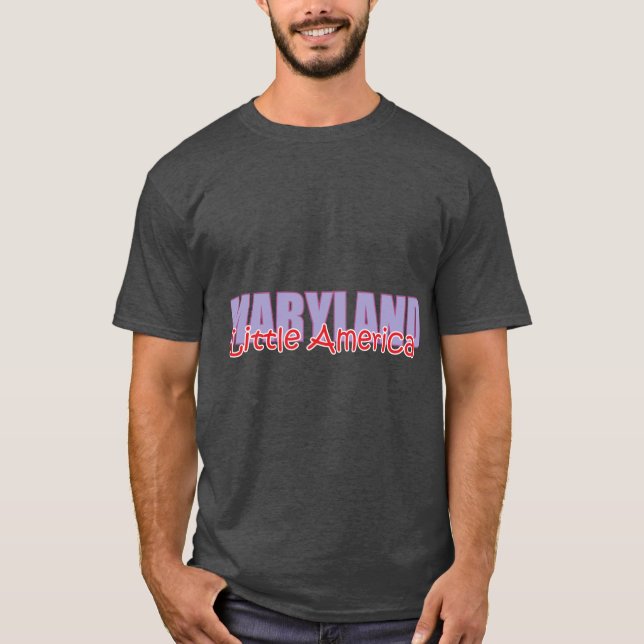 State of Maryland1 T Shirt (Framsida)