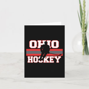 State of Ohio Ice Hockey Player Gear Sports Coach Kort