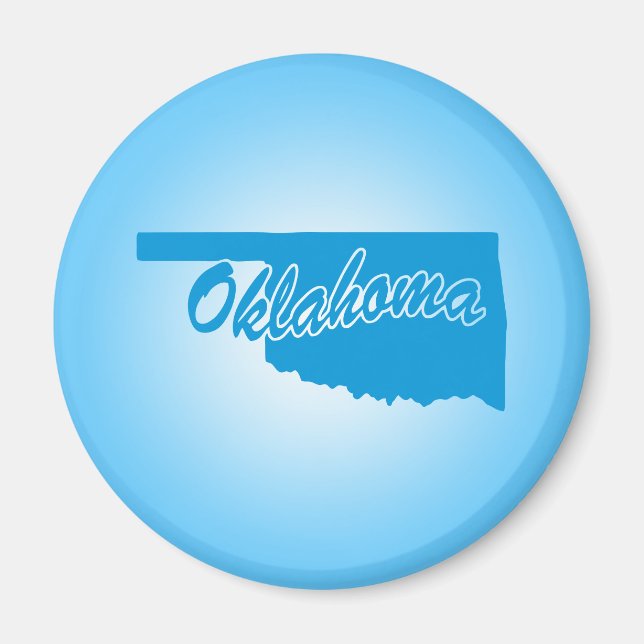 State Oklahoma Magnet (Framsidan)