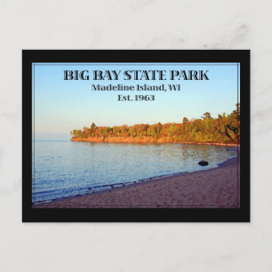 State Park i Big Bay Vykort