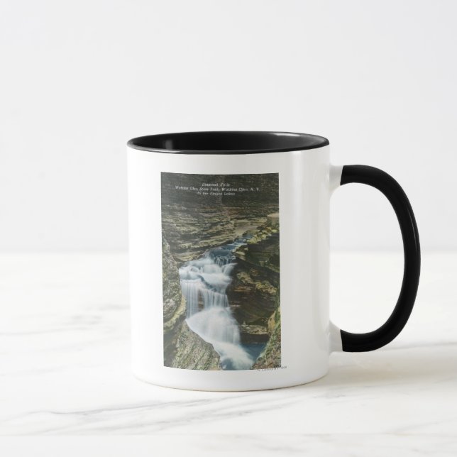 State Park View of Diamond Falls Mugg (Höger)