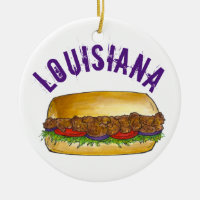 State Pride Louisiana Shrimp Po'Boy Sandwich