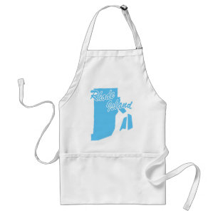 State Rhode island Vuxen Apron Förkläde