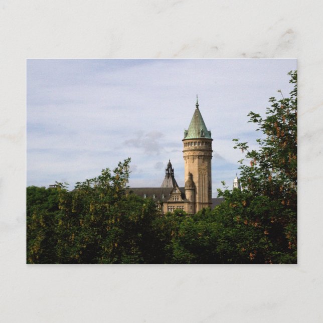 State Savings Bank (Spuerkees), Luxemburg Vykort (Framsida)