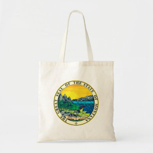 State Seal of Montana (USA) Tygkasse
