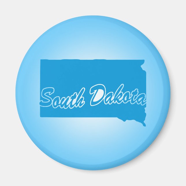 State South Dakota Magnet (Framsidan)