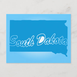 State South Dakota vykort