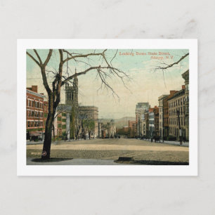 State St., Albany, New York Vintage Vykort