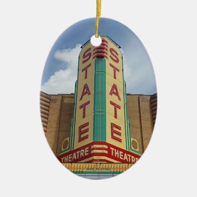 State Theater - Ann Arbor MI Ornament (Framsidan)