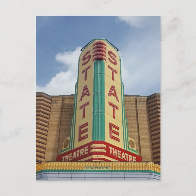 State Theater - Ann Arbor MI-vykort Vykort (Framsida)