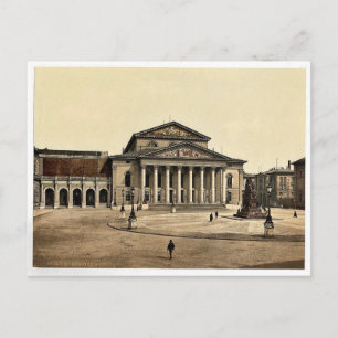 State Theater, München, Bayern, Tysklant sällsynt Vykort