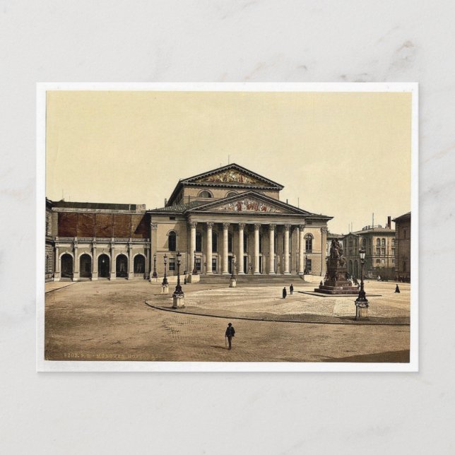 State Theater, München, Bayern, Tysklant sällsynt  Vykort (Framsida)