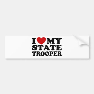 State Trooper Bildekal