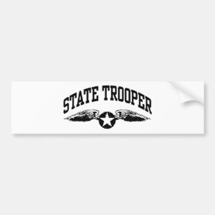 State Trooper Bildekal