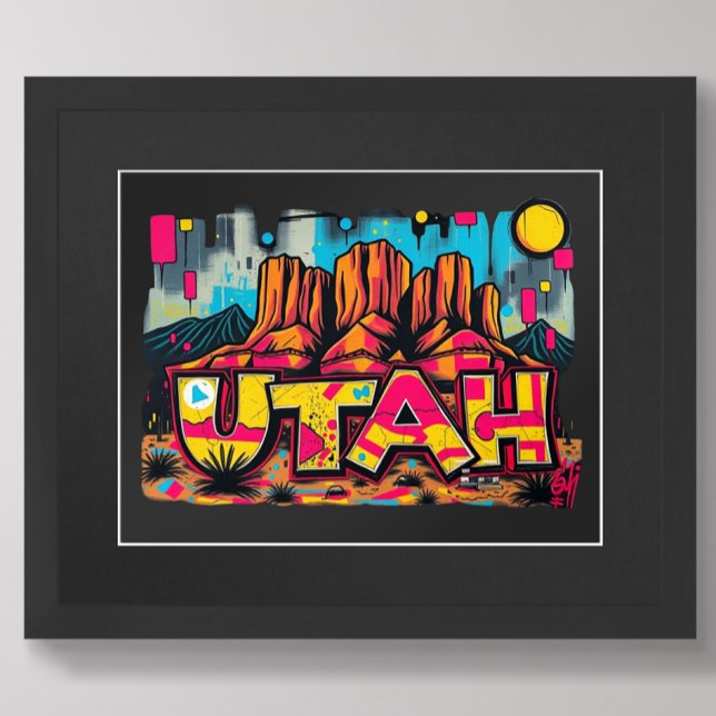 State Utah USA Poster av väggkonst (Skapare uppladdad)