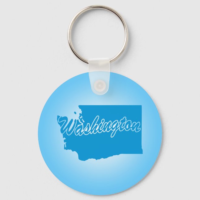 State Washington Nyckelring (Framsida)