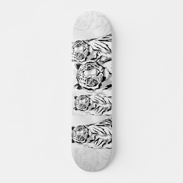 Stately vittigerSkateboard Mini Skateboard Bräda 18,7 Cm (Framsida)