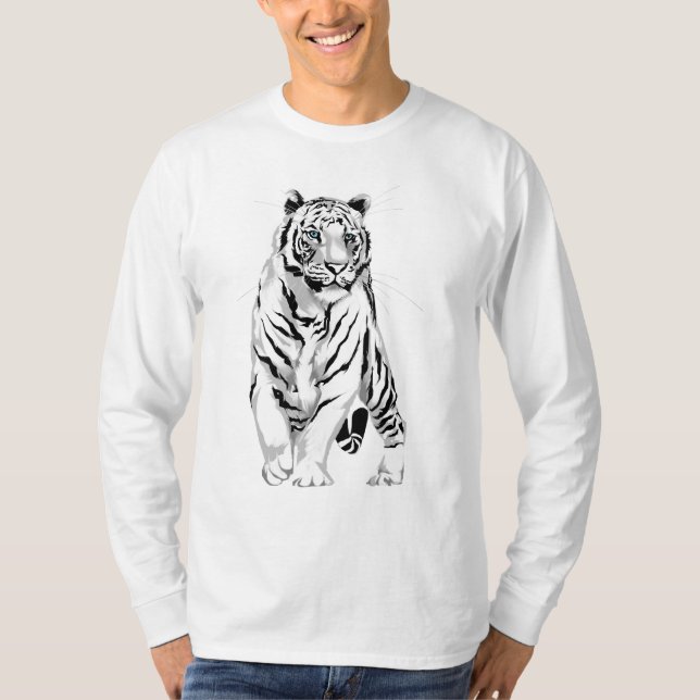 Stately vittigerskjorta tee shirt (Framsida)
