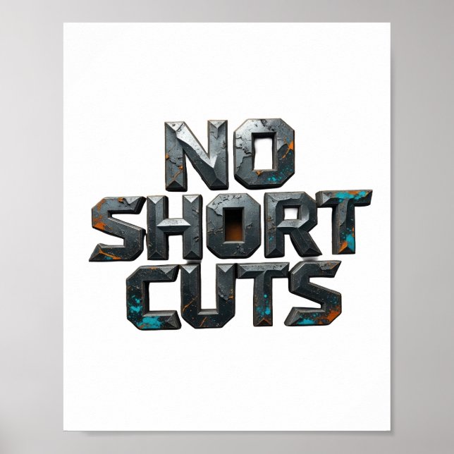 Statement Grå INGA GENVEGE Text Design Poster (Framsidan)