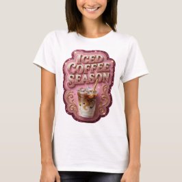 Statement Guld ISKAFFE SAISON Modern Design T Shirt