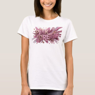 Statement Rosa PINK DREAM Anpassad T-shirt