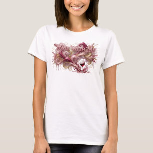 Statement Rosa VIN MED MIG Anpassad Tee