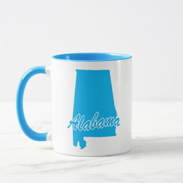 Staten Alabama Shape Mugg (Vänster)