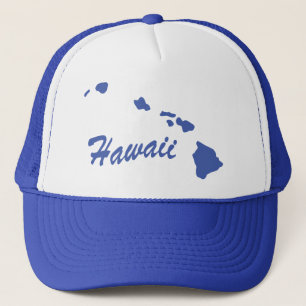 Staten Hawaii Form Trucker Hatt Keps