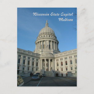 Staten Huvudstad - Madison Vykort