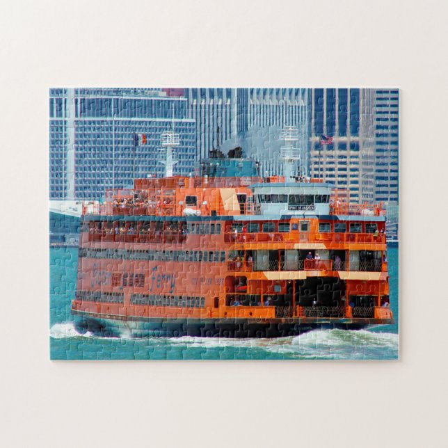 Staten Island-färjan. Pussel (Horisontell)
