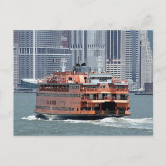Staten Island Ferry New York Harbor vykort