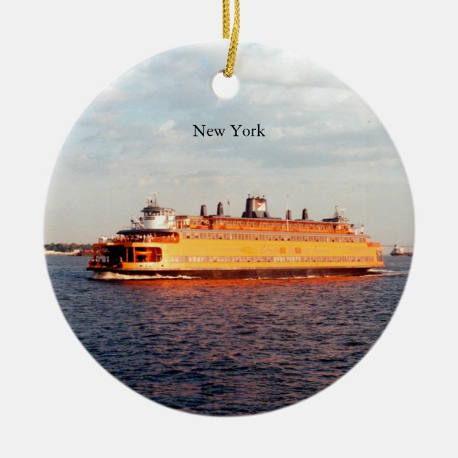 Staten Island Ferry ornament (Framsidan)