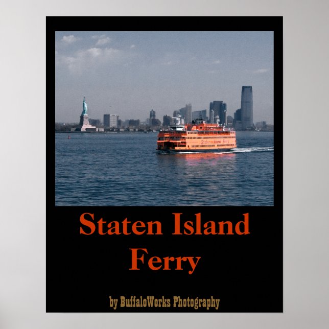 Staten Island Ferry Poster (Framsidan)