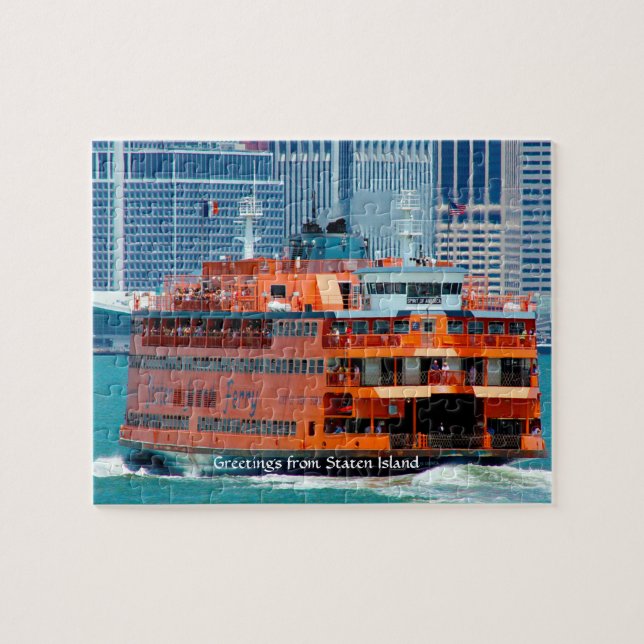 Staten Island Ferry. Pussel (Horisontell)