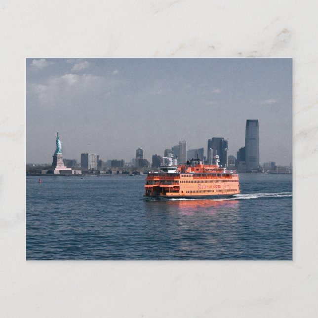 Staten Island Ferry Vykort (Framsida)