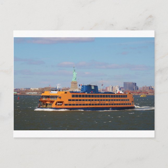 Staten Island Ferry Vykort (Framsida)