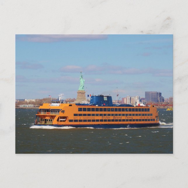 Staten Island Ferry Vykort (Framsida)