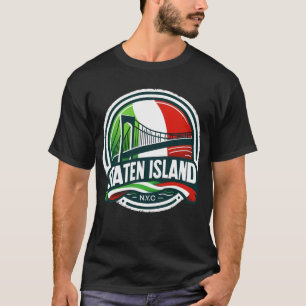 Staten Island Italienska T Shirt