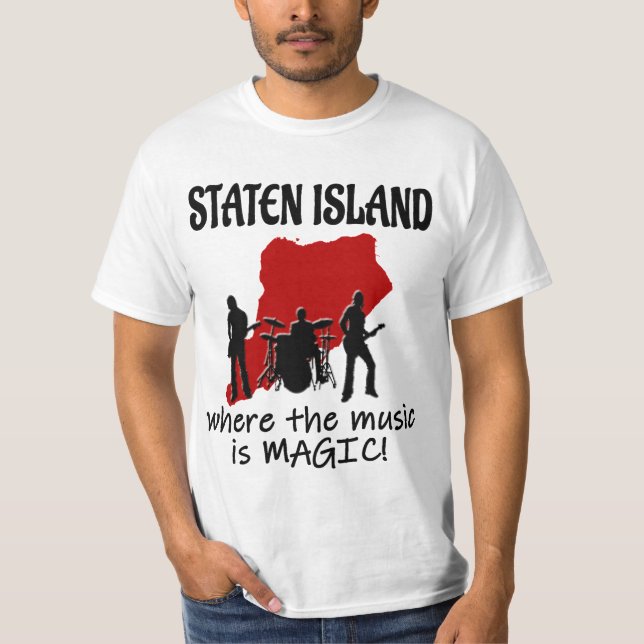 Staten Island Musical T Shirt (Framsida)