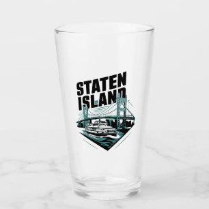 Staten Island New York Ferry Glaskopp