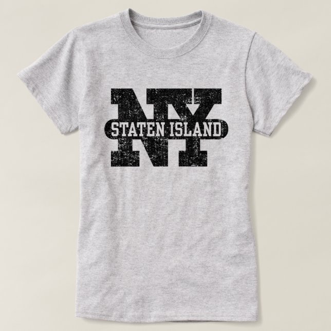 Staten Island NY T Shirt (Design framsida)