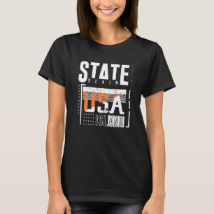Staten Island Retro New York Borough Premium T Shirt