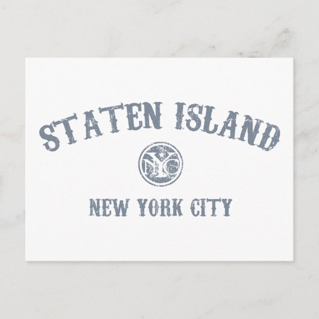 *Staten Island Vykort (Framsida)