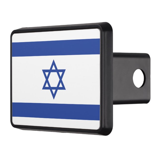 Staten Israel Flagga, stjärnan av David Judaism ju Dragkroksskydd (Vänster)