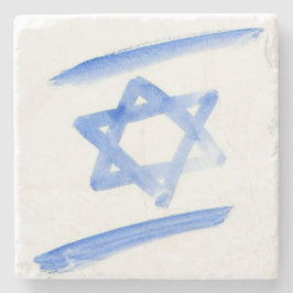Staten Israel Flagga underlägg