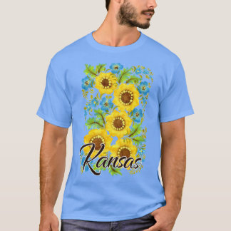 Staten Kansas överdimensionerad T Shirt