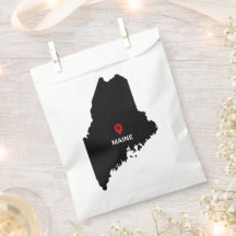 Staten Maine Bröllop, enkel Elegant