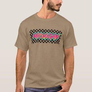 Staten Michigan Graffiti-kontrollanter T Shirt