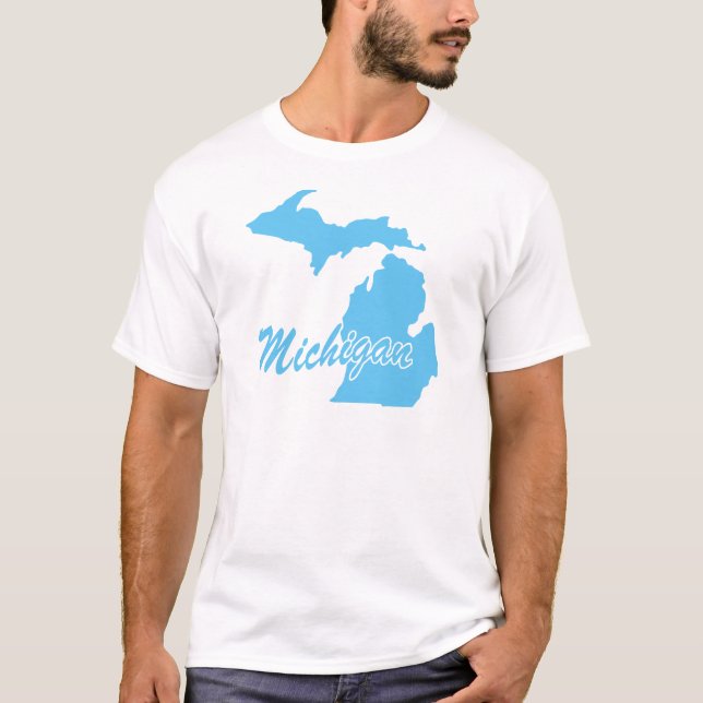 Staten Michigan T-shirt (Framsida)